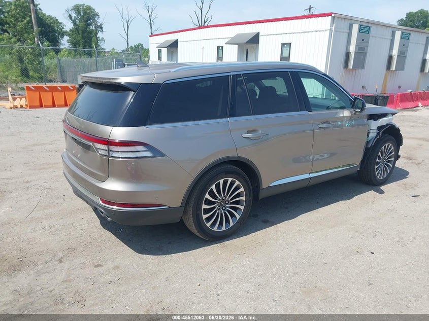 2020 Lincoln Aviator VIN 5LM5J7XC3LGL32207 IAAI salvage auction — FRONT END, Salvage - Greater Than 75% (Maryland), sold $7,200 on 2026-07-28 (photo 4)