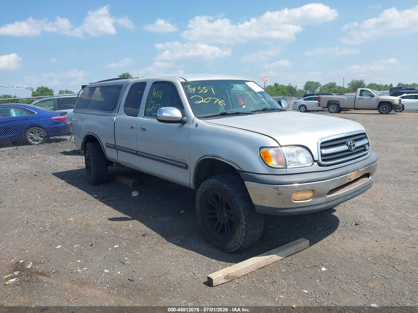 2000 Toyota Tundra VIN 5TBBT4412YS007088 IAAI salvage auction — UNKNOWN, Clear (Virginia), sold $2,350 on 2026-07-28 (photo 1)