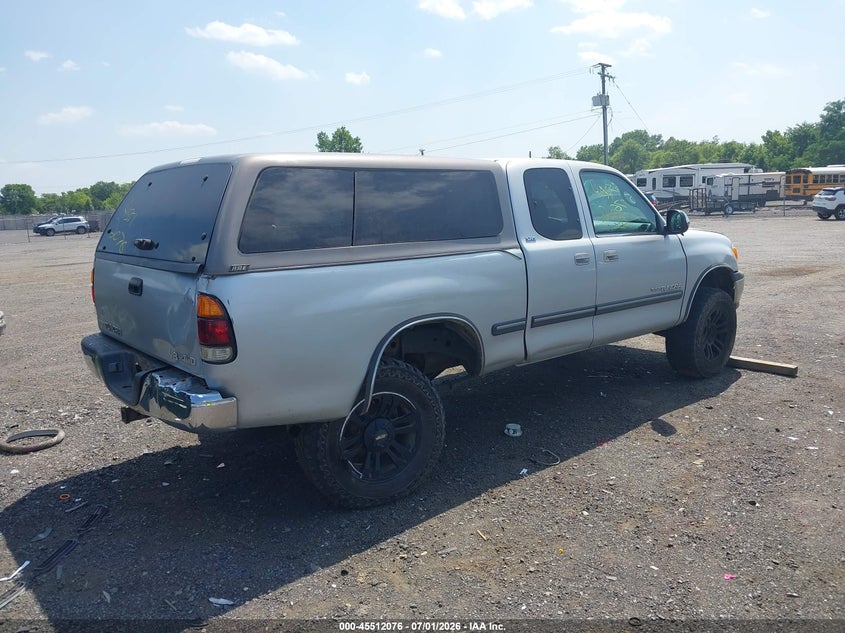 2000 Toyota Tundra VIN 5TBBT4412YS007088 IAAI salvage auction — UNKNOWN, Clear (Virginia), sold $2,350 on 2026-07-28 (photo 4)