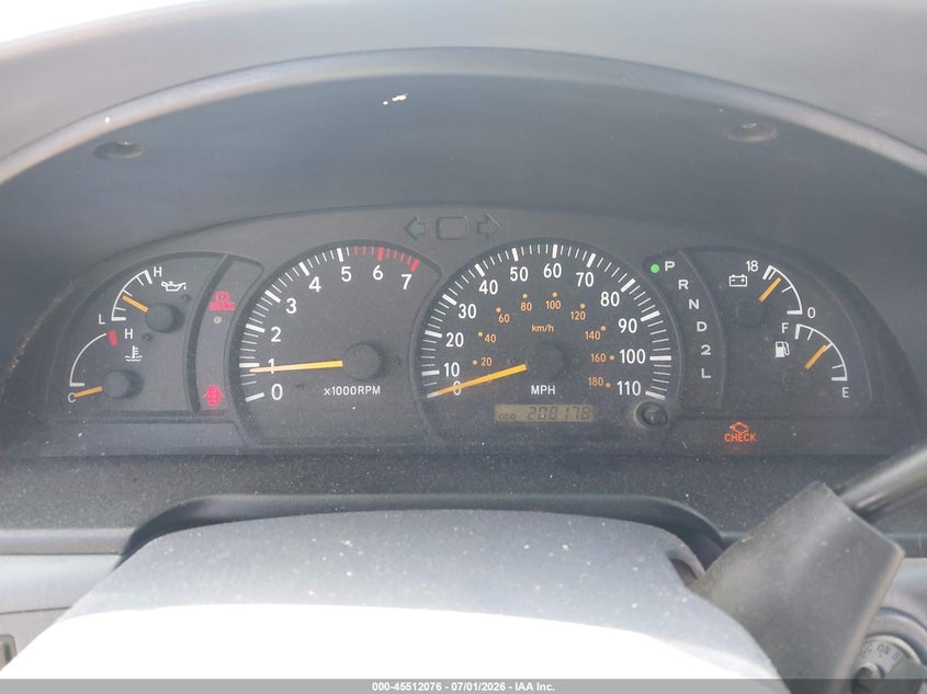 2000 Toyota Tundra VIN 5TBBT4412YS007088 IAAI salvage auction — UNKNOWN, Clear (Virginia), sold $2,350 on 2026-07-28 (photo 7)