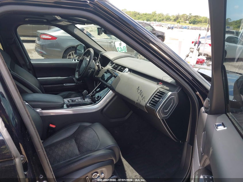 2022 Land rover Range rover sport VIN SALWZ2REXNA799676 IAAI salvage auction — LEFT REAR, Rebuildable (Florida), sold $21,000 on 2026-07-27 (photo 5)