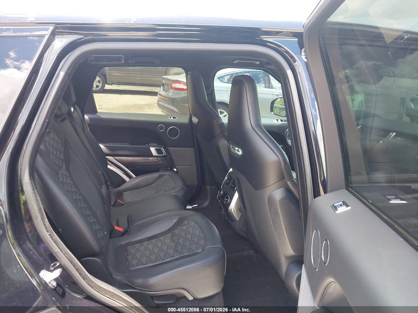2022 Land rover Range rover sport VIN SALWZ2REXNA799676 IAAI salvage auction — LEFT REAR, Rebuildable (Florida), sold $21,000 on 2026-07-27 (photo 8)