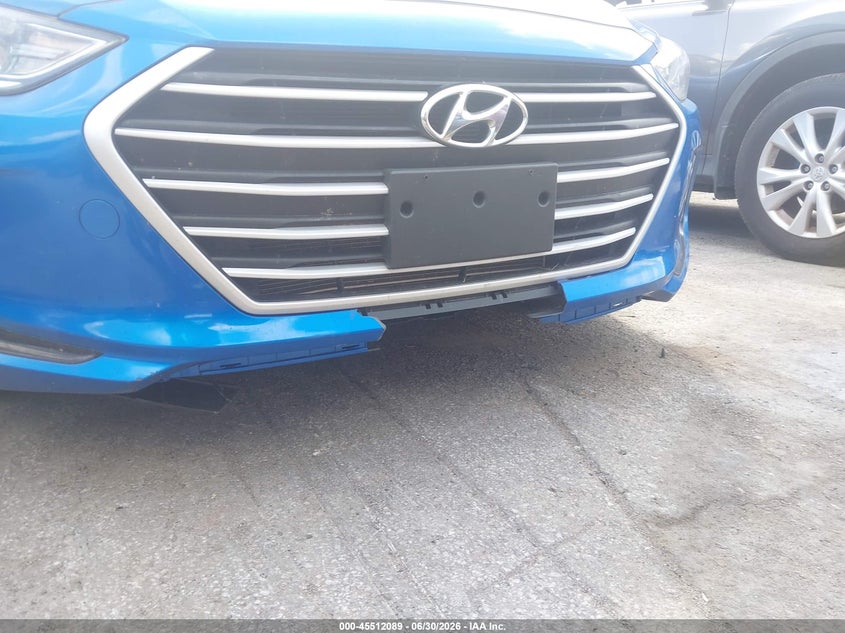 2017 Hyundai Elantra VIN KMHD84LF0HU327063 IAAI salvage auction — FRONT END, Salvage (Ohio), sold $25 on 2026-07-28 (photo 6)