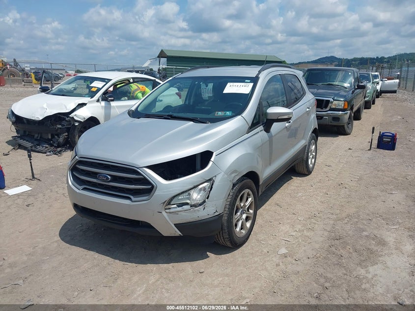 2019 Ford Ecosport VIN MAJ3S2GE0KC306191 IAAI salvage auction — LEFT FRONT, Salvage (Pennsylvania), sold $1,150 on 2026-07-28 (photo 2)