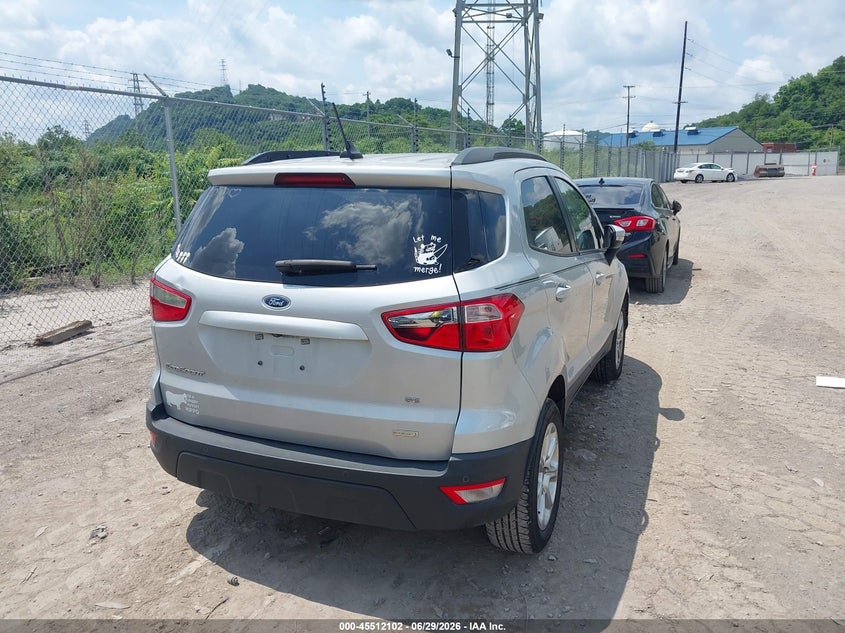 2019 Ford Ecosport VIN MAJ3S2GE0KC306191 IAAI salvage auction — LEFT FRONT, Salvage (Pennsylvania), sold $1,150 on 2026-07-28 (photo 4)