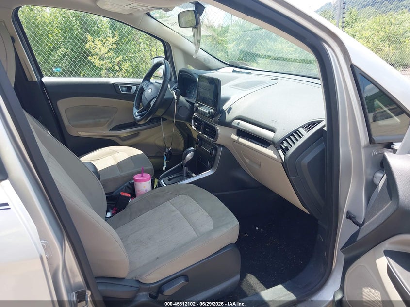 2019 Ford Ecosport VIN MAJ3S2GE0KC306191 IAAI salvage auction — LEFT FRONT, Salvage (Pennsylvania), sold $1,150 on 2026-07-28 (photo 5)