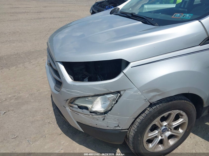 2019 Ford Ecosport VIN MAJ3S2GE0KC306191 IAAI salvage auction — LEFT FRONT, Salvage (Pennsylvania), sold $1,150 on 2026-07-28 (photo 6)