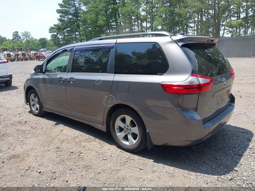 2019 Toyota Sienna VIN 5TDKZ3DC9KS968571 IAAI salvage auction — LEFT & RIGHT, Mv-907A (New York), sold $7,050 on 2026-07-15 (photo 3)