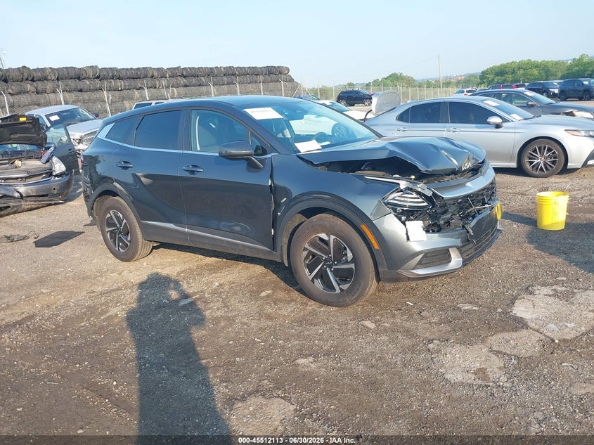 2024 Kia Sportage VIN KNDPUCDG7R7172817 IAAI salvage auction — FRONT END, Salvage (Pennsylvania), sold $2,800 on 2026-07-24 (photo 1)