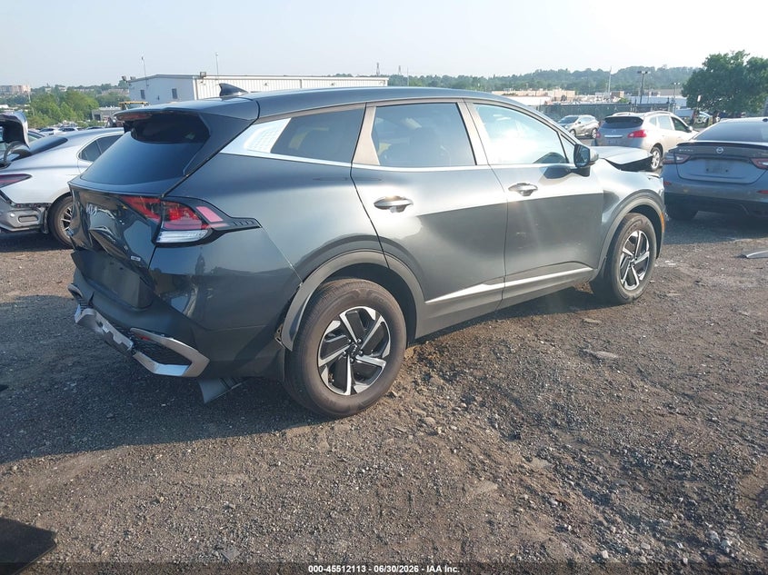 2024 Kia Sportage VIN KNDPUCDG7R7172817 IAAI salvage auction — FRONT END, Salvage (Pennsylvania), sold $2,800 on 2026-07-24 (photo 4)