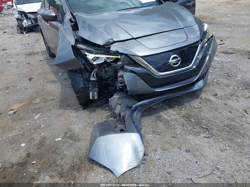 2021 Nissan Leaf VIN 1N4BZ1DV9MC553556 IAAI salvage auction — FRONT END, Salvage Title, sold $2,800 on 2026-07-29 (photo 6)