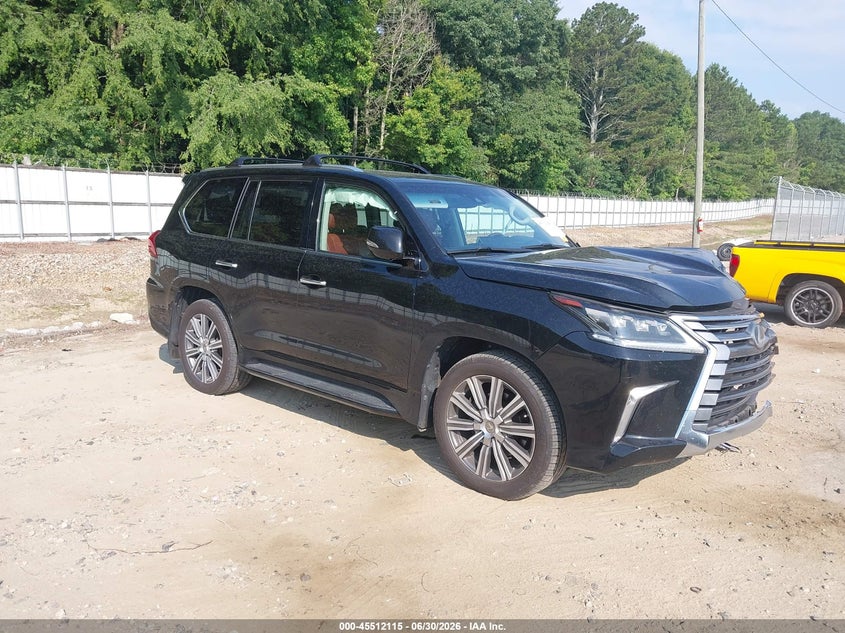 2017 Lexus Lx VIN JTJHY7AX7H4241622 IAAI salvage auction — FRONT END, Salvage (Georgia), sold $16,100 on 2026-07-30 (photo 1)