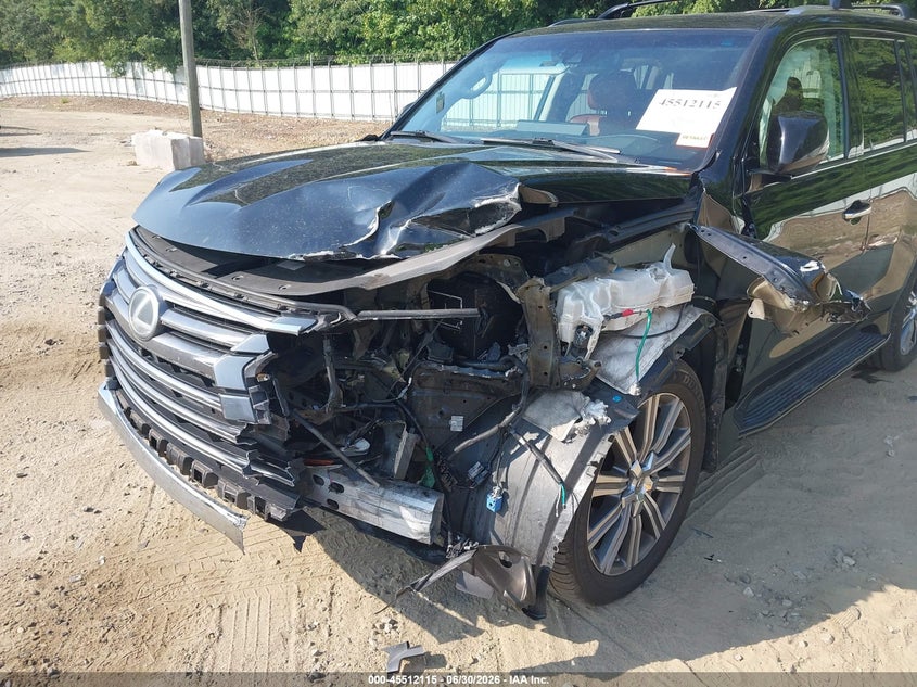2017 Lexus Lx VIN JTJHY7AX7H4241622 IAAI salvage auction — FRONT END, Salvage (Georgia), sold $16,100 on 2026-07-30 (photo 6)