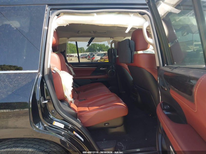 2017 Lexus Lx VIN JTJHY7AX7H4241622 IAAI salvage auction — FRONT END, Salvage (Georgia), sold $16,100 on 2026-07-30 (photo 8)