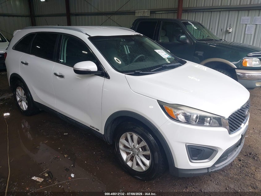 2016 Kia Sorento VIN 5XYPGDA57GG157640 IAAI salvage auction — REAR END, Clear (Virginia), sold $2,350 on 2026-07-23 (photo 1)