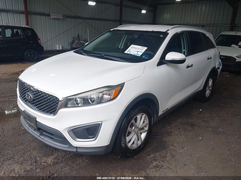 2016 Kia Sorento VIN 5XYPGDA57GG157640 IAAI salvage auction — REAR END, Clear (Virginia), sold $2,350 on 2026-07-23 (photo 2)