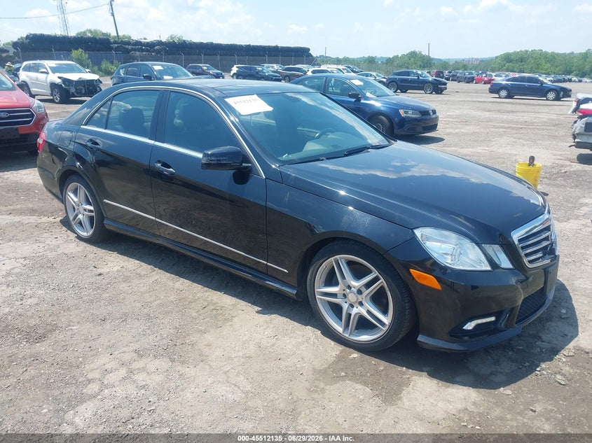 2011 Mercedes-benz E-class VIN WDDHF8HB4BA413192 IAAI salvage auction — NORMAL WEAR, Clear (Pennsylvania), sold $2,275 on 2026-07-10 (photo 1)