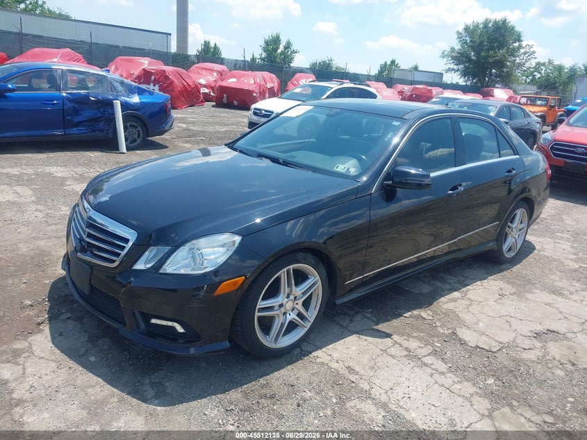 2011 Mercedes-benz E-class VIN WDDHF8HB4BA413192 IAAI salvage auction — NORMAL WEAR, Clear (Pennsylvania), sold $2,275 on 2026-07-10 (photo 2)