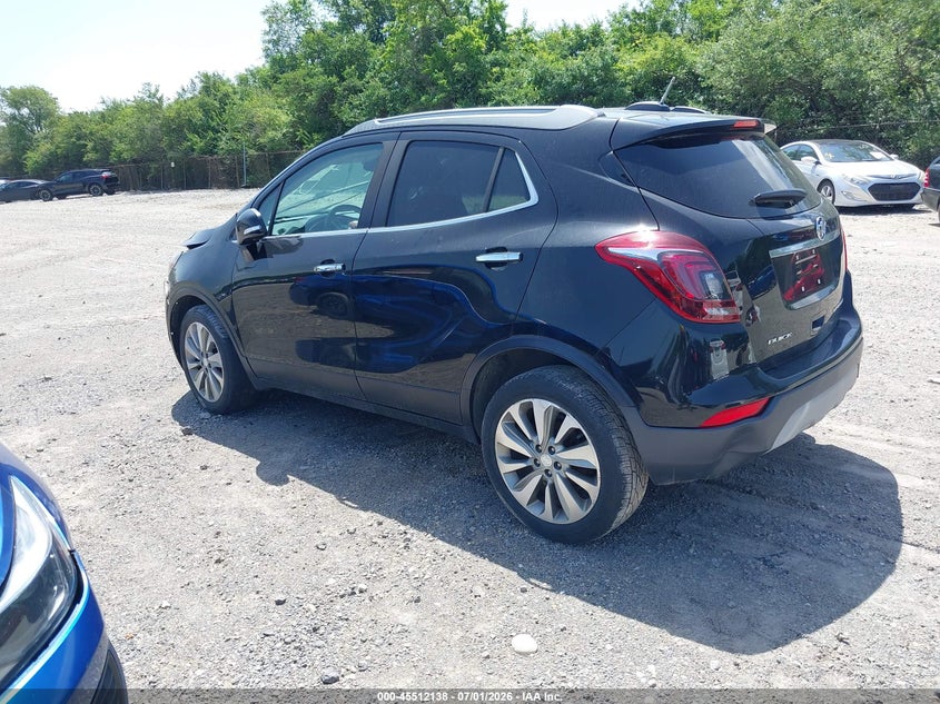 2017 Buick Encore VIN KL4CJASB4HB188014 IAAI salvage auction — FRONT END, Original (Ohio), sold $750 on 2026-07-07 (photo 3)