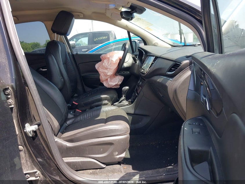 2017 Buick Encore VIN KL4CJASB4HB188014 IAAI salvage auction — FRONT END, Original (Ohio), sold $750 on 2026-07-07 (photo 5)