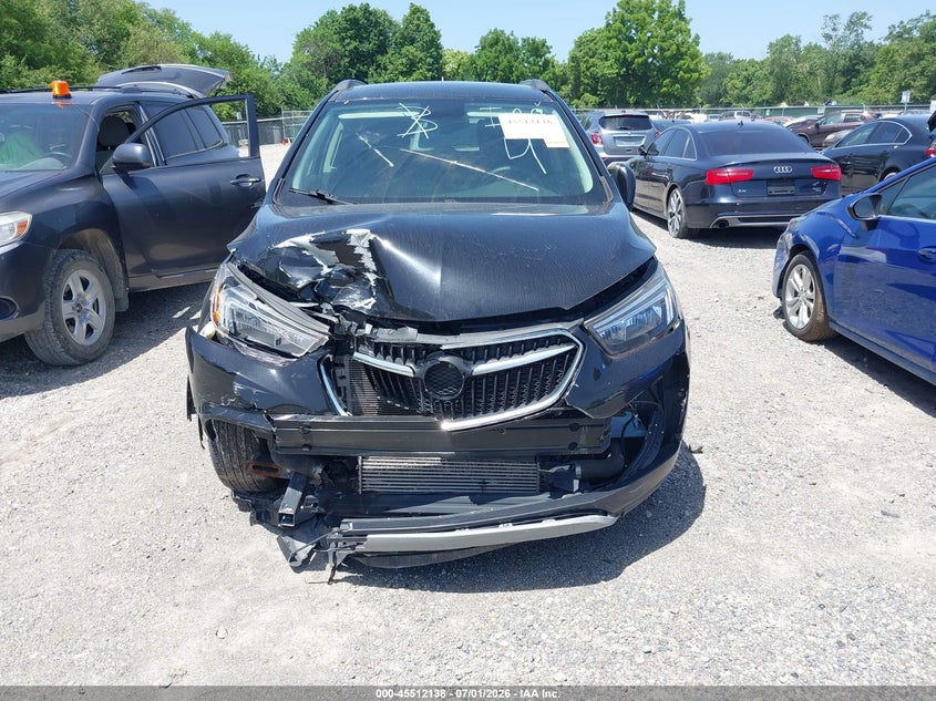 2017 Buick Encore VIN KL4CJASB4HB188014 IAAI salvage auction — FRONT END, Original (Ohio), sold $750 on 2026-07-07 (photo 6)
