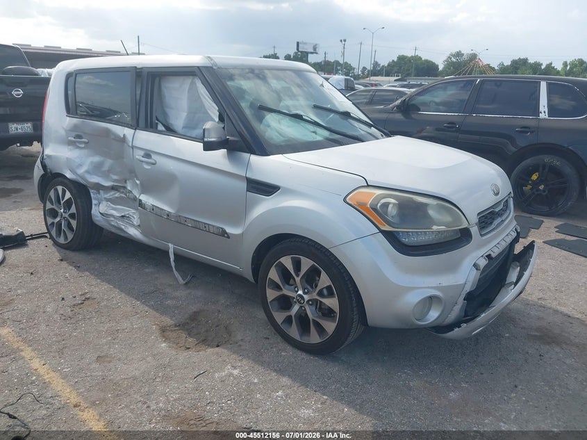 2013 Kia Soul VIN KNDJT2A6XD7771671 IAAI salvage auction — RIGHT SIDE, Salvage Title, sold $325 on 2026-07-29 (photo 1)