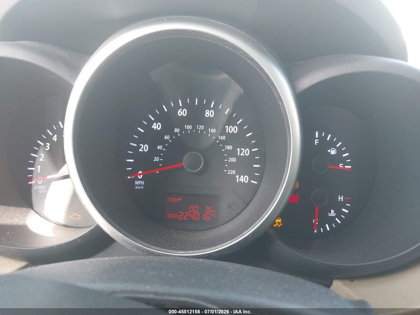 2013 Kia Soul VIN KNDJT2A6XD7771671 IAAI salvage auction — RIGHT SIDE, Salvage Title, sold $325 on 2026-07-29 (photo 7)