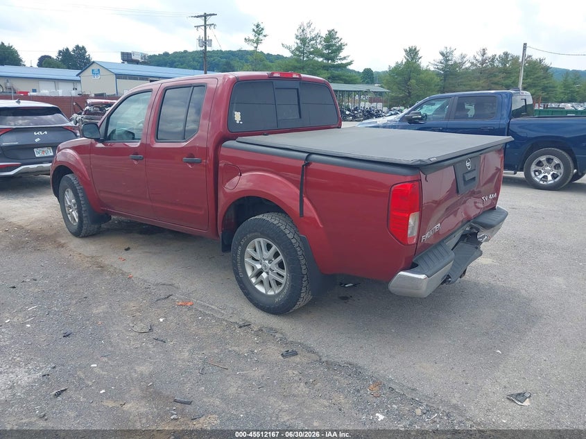 2019 Nissan VIN 1N6AD0EVXKN760307 IAAI salvage auction — REAR END, Salvage (Pennsylvania), sold $3,450 on 2026-07-10 (photo 3)