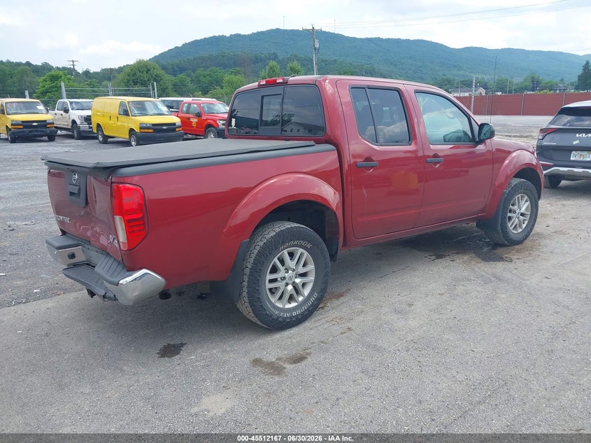 2019 Nissan VIN 1N6AD0EVXKN760307 IAAI salvage auction — REAR END, Salvage (Pennsylvania), sold $3,450 on 2026-07-10 (photo 4)