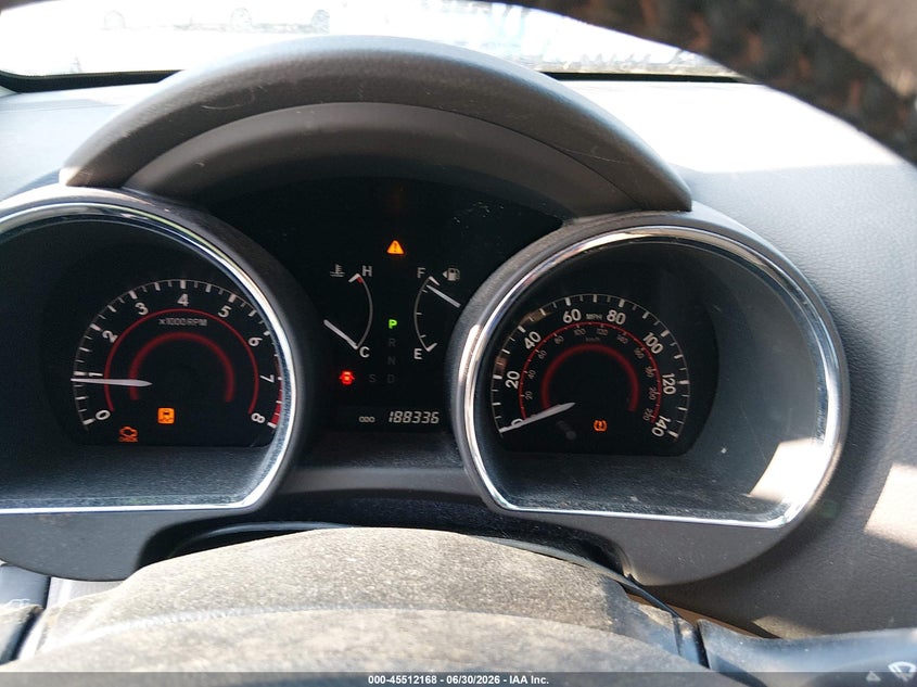 2010 Toyota Highlander VIN JTEYK3EHXA2105854 IAAI salvage auction — NORMAL WEAR, Clear (South Carolina), sold $3,025 on 2026-07-07 (photo 7)