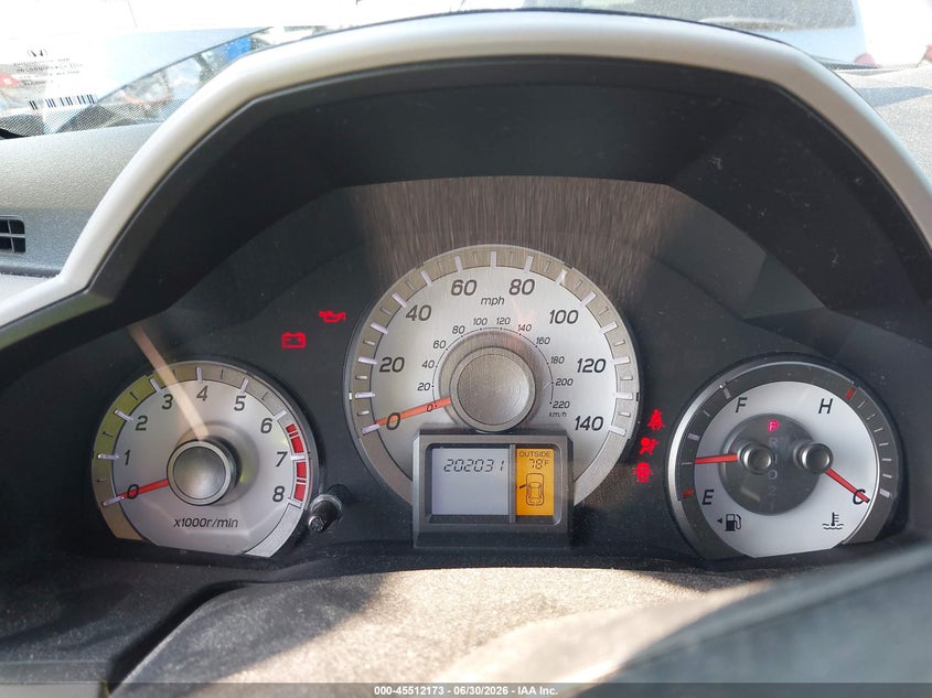 2013 Honda Pilot VIN 5FNYF4H54DB067877 IAAI salvage auction — FRONT END, Salvage - Greater Than 75% (Maryland), sold $975 on 2026-08-04 (photo 7)