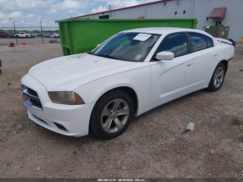 2012 Dodge Charger VIN 2C3CDXBGXCH213594 IAAI salvage auction — REAR END, Salvage Title, sold $975 on 2026-09-06 (photo 2)
