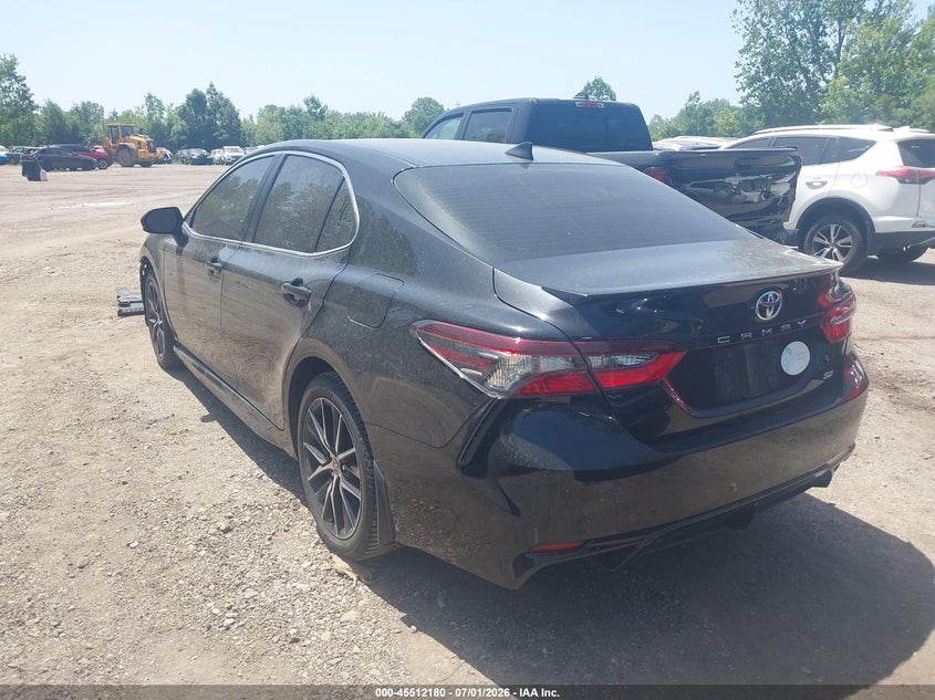 2021 Toyota Camry VIN 4T1G11AK2MU581240 IAAI salvage auction — FRONT END, Salvage Title, sold $6,700 on 2026-07-31 (photo 3)