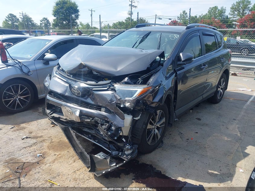 2017 Toyota Rav 4 VIN JTMWFREV8HJ706382 IAAI salvage auction — FRONT END, Salvage (North Carolina), sold $3,850 on 2026-08-02 (photo 2)