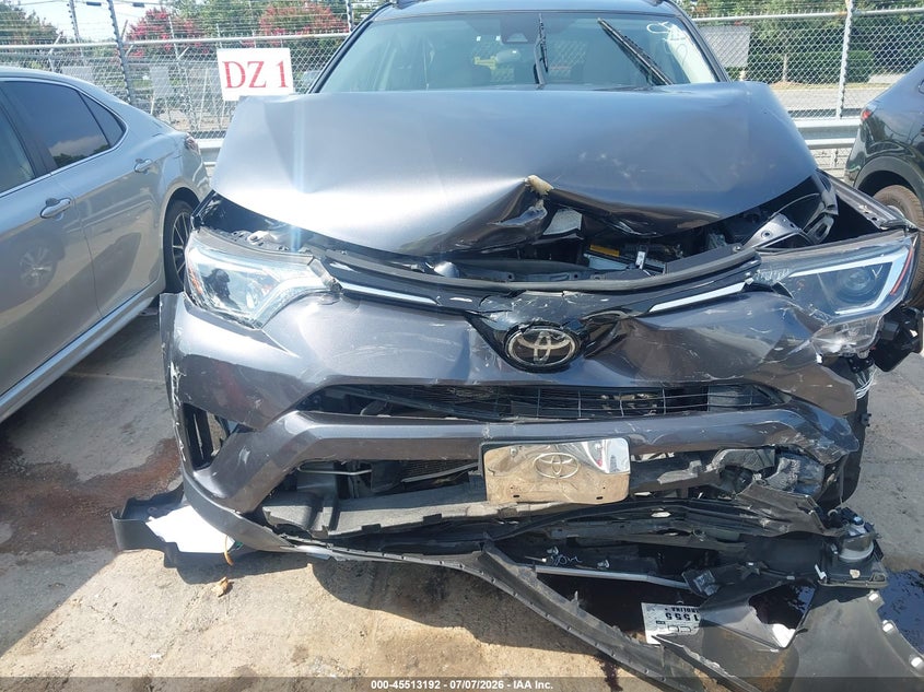 2017 Toyota Rav 4 VIN JTMWFREV8HJ706382 IAAI salvage auction — FRONT END, Salvage (North Carolina), sold $3,850 on 2026-08-02 (photo 6)