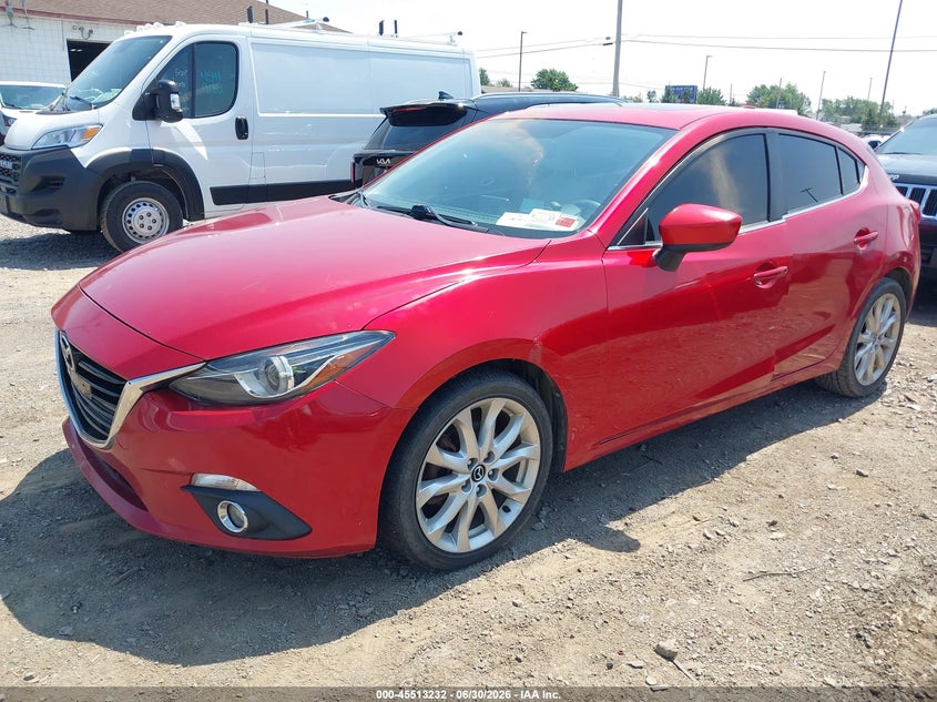 2014 Mazda 3 VIN JM1BM1M39E1102504 IAAI salvage auction — NORMAL WEAR, Clear (New York), sold $1,000 on 2026-07-15 (photo 2)
