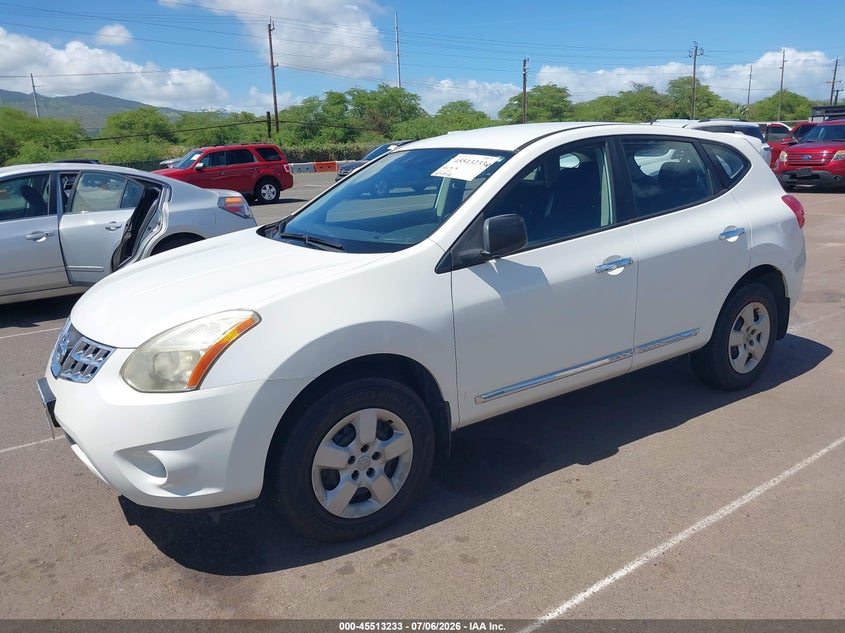 2011 Nissan Rogue sport VIN JN8AS5MV4BW273089 IAAI salvage auction — NORMAL WEAR, Clear (Hawaii), sold $675 on 2026-07-14 (photo 2)