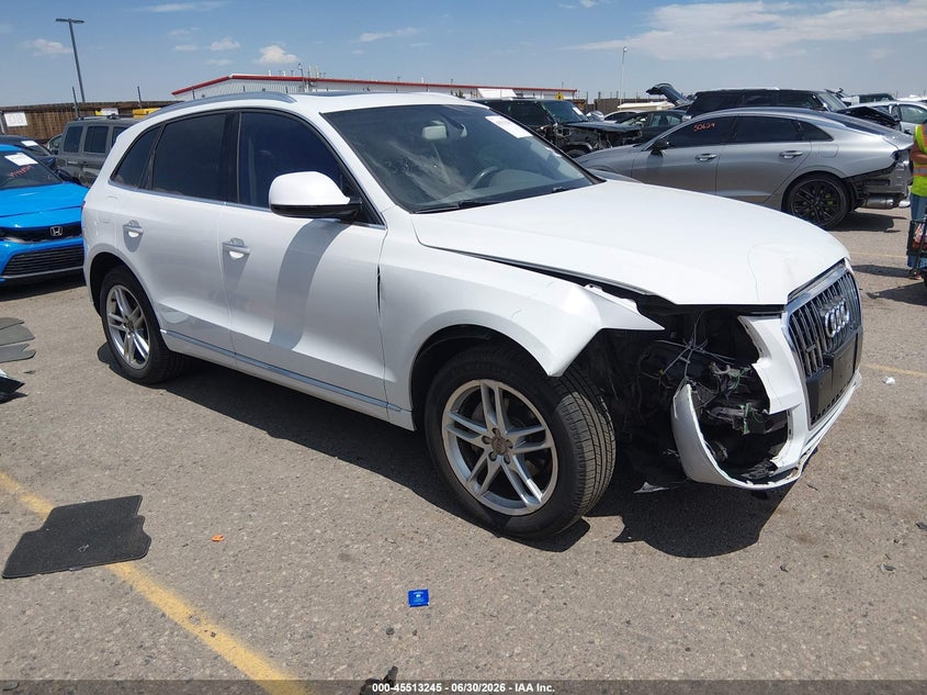 2015 Audi Q5 VIN WA1LFAFP3FA124606 IAAI salvage auction — RIGHT FRONT, Salvage (Hawaii), sold $2,550 on 2026-08-16 (photo 1)