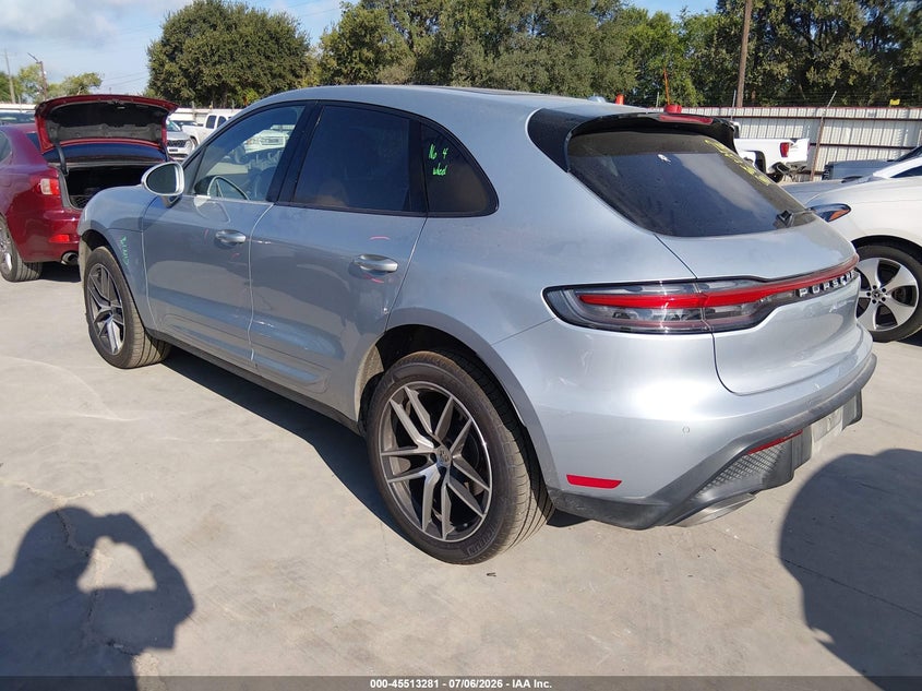 2024 Porsche Macan VIN WP1AA2A51RLB13067 IAAI salvage auction — FRONT END, Original (Texas), sold $18,300 on 2026-08-21 (photo 3)
