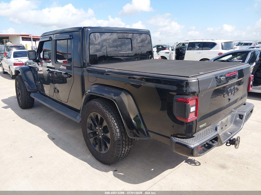 2021 Jeep Gladiator VIN 1C6JJTFM6ML525024 IAAI salvage auction — RIGHT SIDE, Salvage (Texas), sold $19,600 on 2026-07-18 (photo 3)