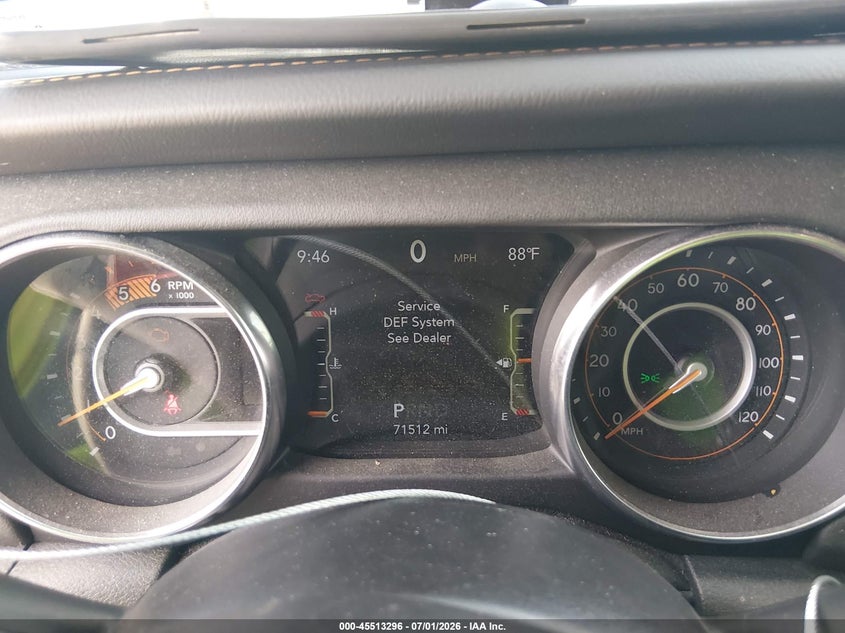 2021 Jeep Gladiator VIN 1C6JJTFM6ML525024 IAAI salvage auction — RIGHT SIDE, Salvage (Texas), sold $19,600 on 2026-07-18 (photo 7)