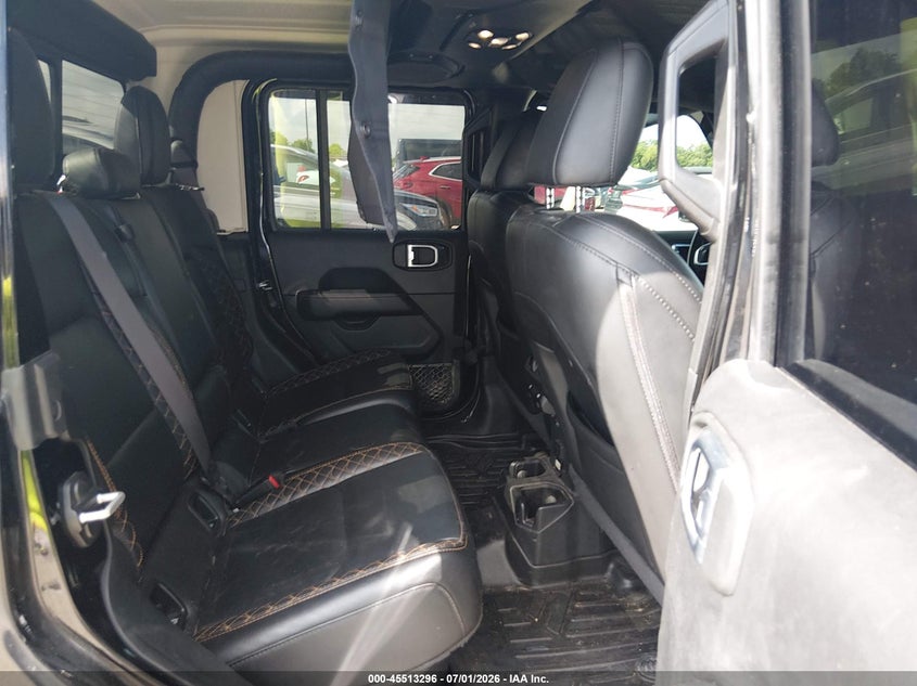 2021 Jeep Gladiator VIN 1C6JJTFM6ML525024 IAAI salvage auction — RIGHT SIDE, Salvage (Texas), sold $19,600 on 2026-07-18 (photo 8)