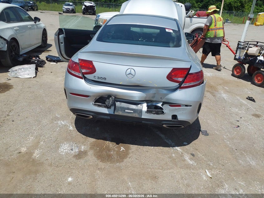 2018 Mercedes-benz C-klasse VIN WDDWJ4JB7JF743578 IAAI salvage auction — REAR END, Salvage (Louisiana), sold $4,800 on 2026-07-21 (photo 6)
