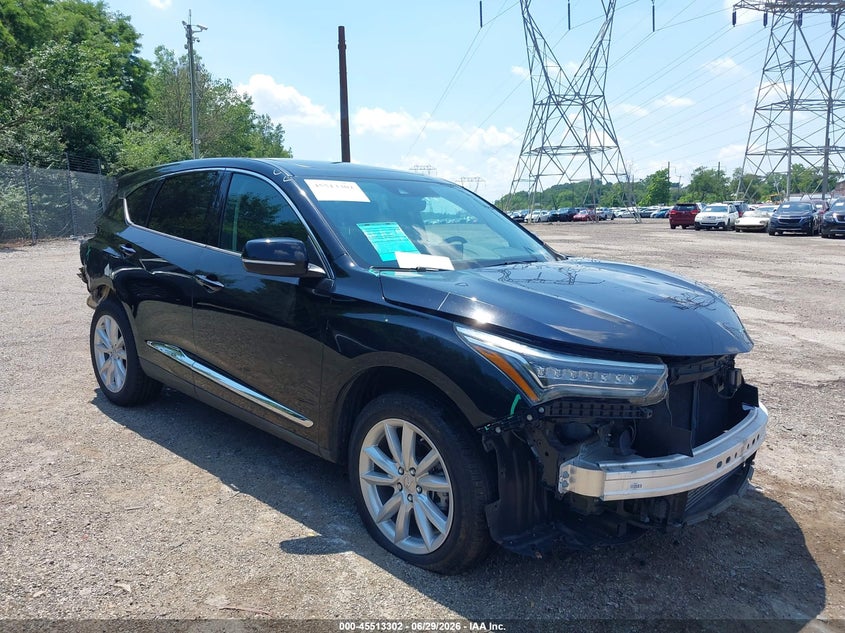 2020 Acura Rdx VIN 5J8TC2H31LL040929 IAAI salvage auction — FRONT END, Salvage (Pennsylvania), sold $8,600 on 2026-07-31 (photo 1)