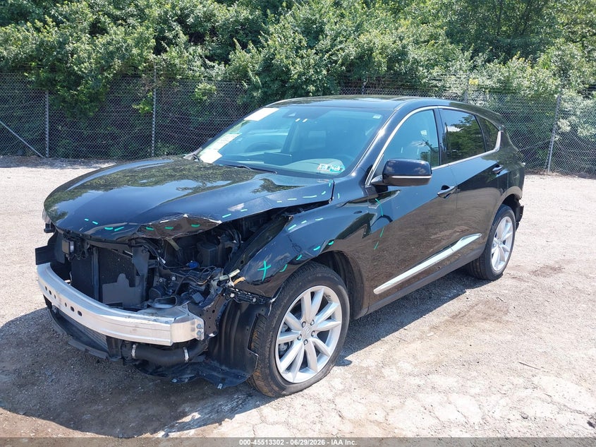 2020 Acura Rdx VIN 5J8TC2H31LL040929 IAAI salvage auction — FRONT END, Salvage (Pennsylvania), sold $8,600 on 2026-07-31 (photo 2)
