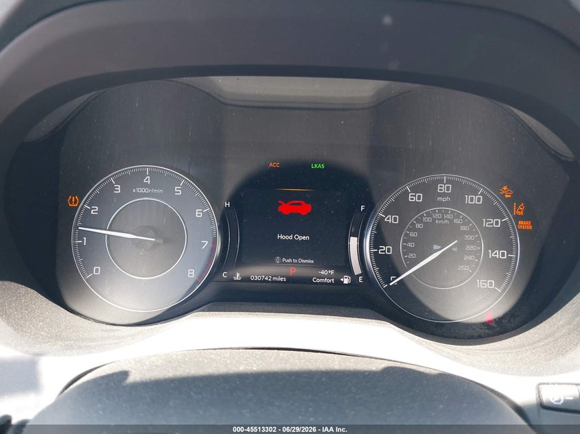 2020 Acura Rdx VIN 5J8TC2H31LL040929 IAAI salvage auction — FRONT END, Salvage (Pennsylvania), sold $8,600 on 2026-07-31 (photo 7)