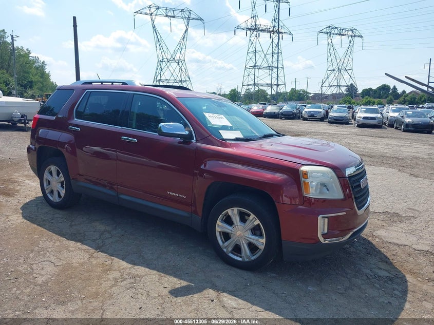 2016 Gmc Terrain VIN 2GKFLUE31G6355888 IAAI salvage auction — LEFT FRONT, Salvage Title, sold $700 on 2026-07-23 (photo 1)