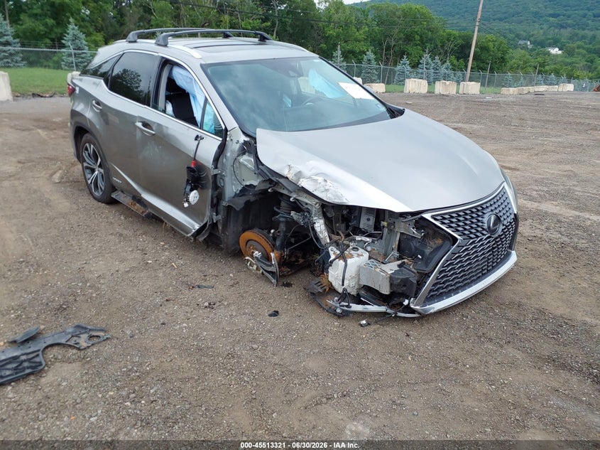 2020 Lexus Rx VIN 2T2HGMDAXLC047776 IAAI salvage auction — RIGHT FRONT, Salvage (Idaho), sold $9,500 on 2026-07-30 (photo 1)