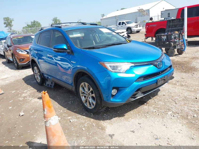 2016 Toyota Rav 4 VIN JTMDJREV4GD037028 IAAI salvage auction — SIDE, Salvage Title, sold $3,050 on 2026-07-23 (photo 1)