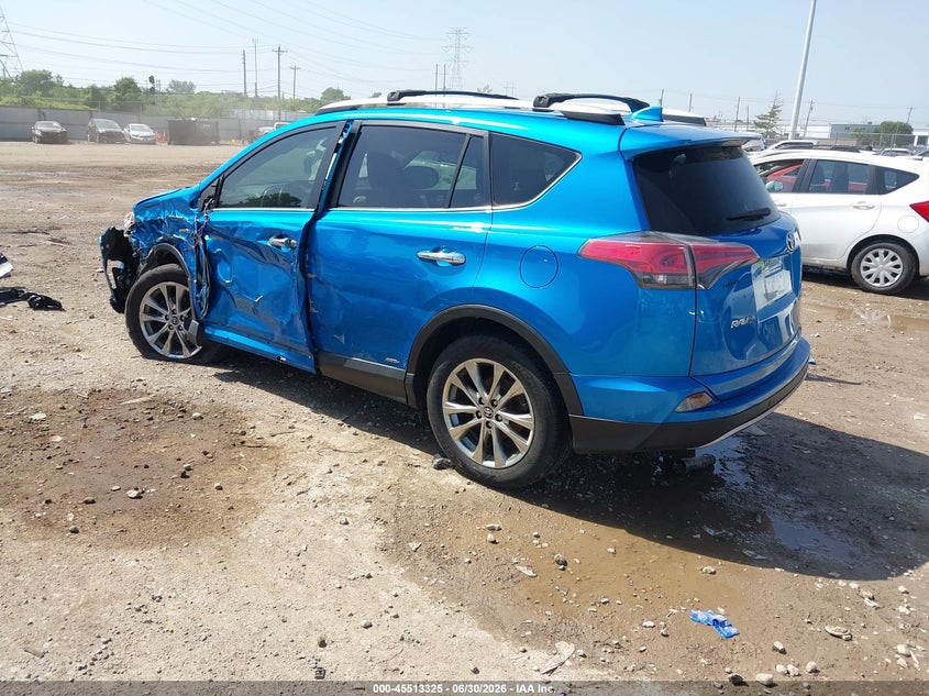 2016 Toyota Rav 4 VIN JTMDJREV4GD037028 IAAI salvage auction — SIDE, Salvage Title, sold $3,050 on 2026-07-23 (photo 3)